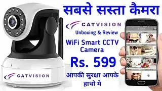 Catvision Wireless WiFi CCTV Camera for Home Shop use & Small Offices | Cat Vision wifi Camera