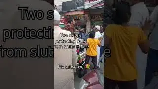 #protest # protecting two Bulls from slaughter House