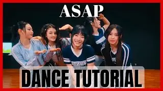 NewJeans - 'ASAP' (Moving ver.) Dance Practice Mirrored Tutorial (SLOWED)