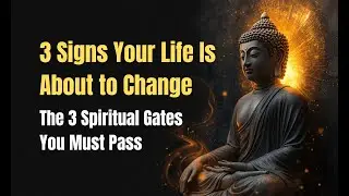 3 Signs Your Life Is About to Change &mdash; The Three Spiritual Gates You Must Pass | Buddhist Teachings