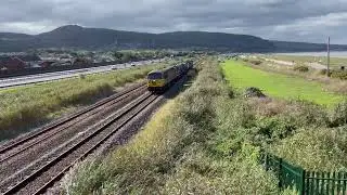 56302 and 56094 power the first North Wales and Borders RHTT of 2024. 2/10/2024