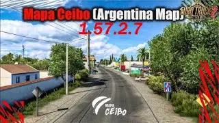 EURO TRUCK SIMULATOR 2 1.57.2.7 MAPA CEIBO 2.8 ARGENTINA