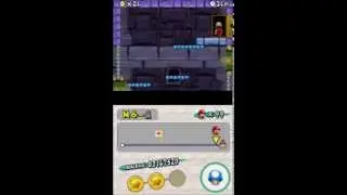 New Super Mario Bros. (E) - Mundo 6, Torre #1 (Pilares picudos perniciosos) -