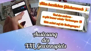 🎉🎁 Auslosung der 10 Gewinner*innen 🎁🎉