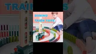 Domino Train Toys #shopify #toys #traintoys #traingame #trainforkids