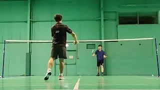 Midnight Badminton Singles Match