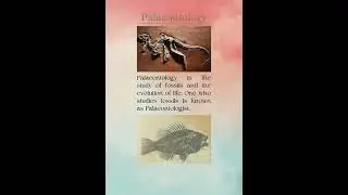 Palaeontology