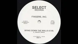 Fingers Inc. - Bring Down The Walls [Select Records - 1986] House