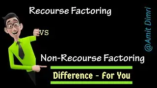 Difference between Recourse Factoring and Non-Recourse Factoring #debtor #financialmanagement