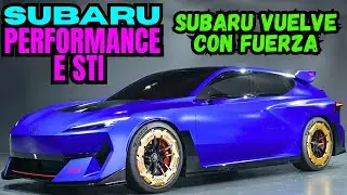 &iexcl;El futuro del WRX es el&eacute;ctrico! Subaru e-STI Concept llega con todo
