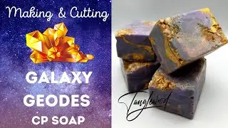 Galaxy Geodes CP soap!