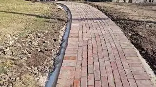 Reclaimed Brick Walk and Patios