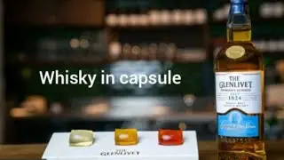 Glenlivet capsule edible pod/ഗ്ലെൻലിവ്റ്റ് കാപ്&zwnj;സ്യൂള്/ গ্লেনলিভ্ট ভোজ্য হুইস্কি ক্যাপসুল/ग्लेनलिवेट