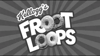 Homemade Kellogg's Froot Loops Advert