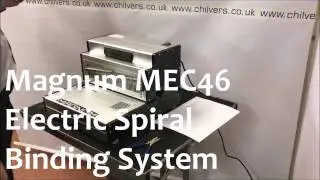 Magnum MEC46 Electric Spiral Binding System