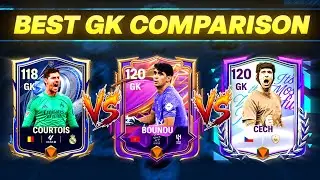 F2P Players Watch This! Best GK for You || Courtois vs  Bounou vs Cech in FC MOBILE 