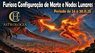 Furiosa Configuração de Marte e Nodos Lunares