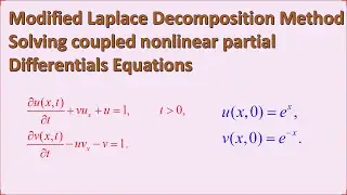 Modified Laplace Decomposition Method for Solving coupled nonlinear partial Differentials Equations