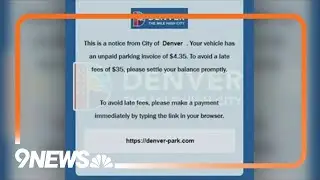 Texts about 'an unpaid parking invoice' are spam, city confirms