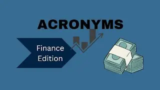 Can you guess the Abbreviations and Acronyms? |Part - 3| #finance #edition