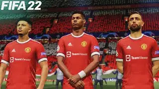 FIFA 22 - Manchester United vs Bayern Munich Feat. Jadon Sancho, | UEFA Champions League