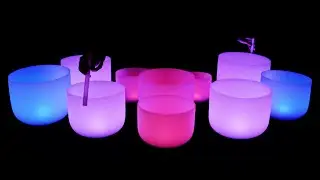 Blood Moon Eclipse Deep Sleep & Chakra Healing Crystal Bowls 432Hz Sound Bath