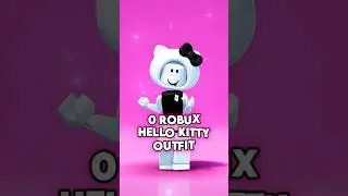 0 ROBUX OUTFIT IDEA 🤩🥰 SANRIO HELLO KITTY #roblox #lanah #robloxshorts