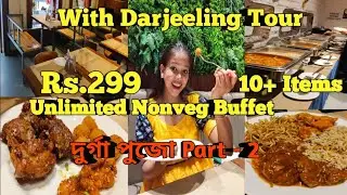 Rs.299 Best Best Unlimited Nonveg Buffet 😍 Darjeeling Tour || Best Buffet In Kolkata 