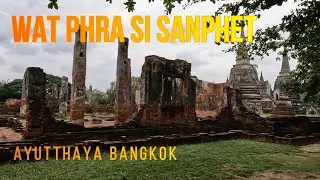 AMAZING WAT PHRA SI SANPHET: BANGKOK THAILAND: Walking tour, part of Ayutthayas national park.