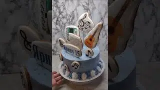 Торт музыкальный без мастики & Musical cake without mastic