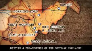 Potomac Highlands Battle Map