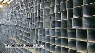 Galvanized Square Tube