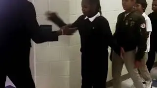 Handshake teacher Human connection