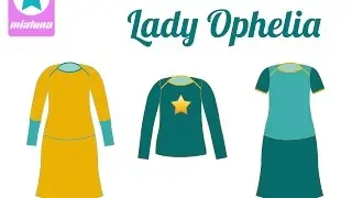 Nähanleitung DIY Ebook Kleid und Shirt Lady Ophelia