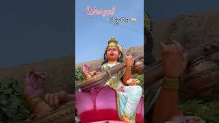 📍 Sri Vidya Saraswathi Shani Temples Wargal🙏🏻🕉️ || justjnanasri || #telugureels #wargal