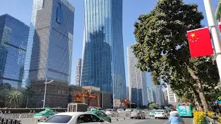 [4K]North of Zhujiang New Town(CBD)Walking tour, Guangzhou, China|Ultra-modern construction|珠江新城