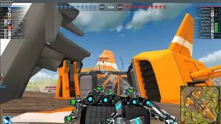 Robocraft Elim - Rail-Nano Mech - Platoons for Days