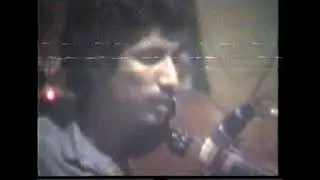 Raees Ahmed (Violinist) Special Performance at Prof Shahbaz Home. Year 1986. Tabla by Ejaz Jajji