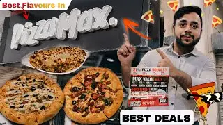 Amazing Pizza In Pizza Max Best deals Packages vlog in Karachi #yummybites #food