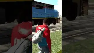 Indian bike driving 3d train funny 🤣#akshaygaming #viralvideo #trending #subscribe #like