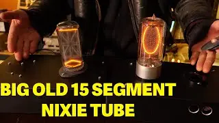 Making A Nixie Tube Socket For The BIG 15 Segment NIXIE The Burroughs 7971