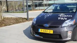 first ATeam test of autonomous car before GCDC-2016