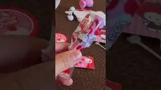 DIY Hello Kitty Mini Strawberry Milk🍓🥛✨ #MiniVerse #shorts #hellokitty