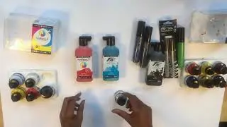 How to airbrush with Carleen de Sözer and Daler-Rowney Inks?