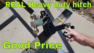 PS Auto Adjustable Drawbar Trailer Hitch for HEAVY DUTY Trailers - Review