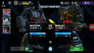 Transformers  megaton vs grimlock
