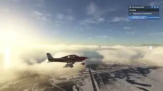 MS Flight Simulator 2024|Xbox Series X|&Uuml;berf&uuml;hrungsflug|Cirrus SR22T|PAOM-3Z1 (Nome)