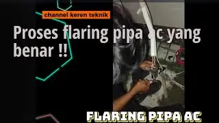 Flaring pipa ac||pipa ac di flaring sebelum dipasang||instalasi ac #shortvideo#shorts#youtube#pipaac