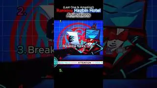 RANKING the best hazbin hotel animations 🤩 #animation #ranking