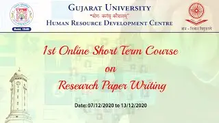 Writing Research Paper By Dr. Mamta Brahmbhatt (Part-2)